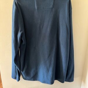 Men’s fleece 3/4 zip jacket size large.